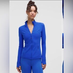 Lululemon Define Jacket *Nulu Cerulean Blue
